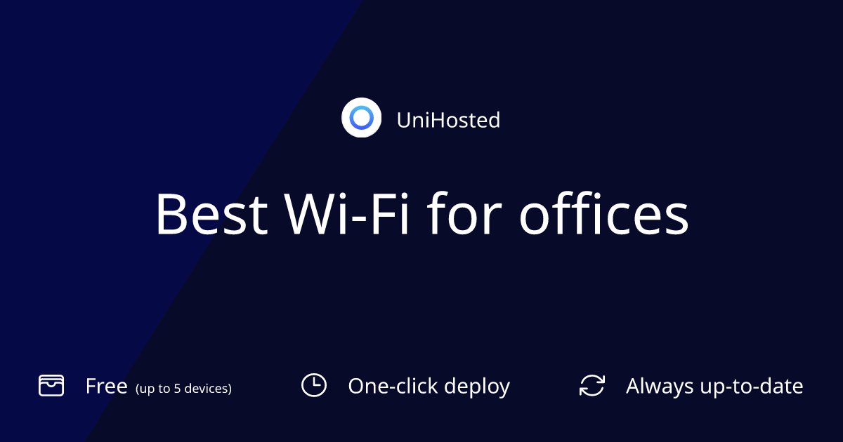 Best Wi-Fi for offices