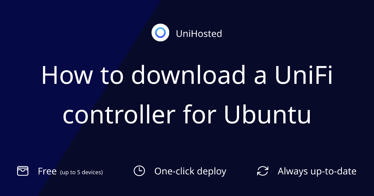 How to download a UniFi controller for Ubuntu