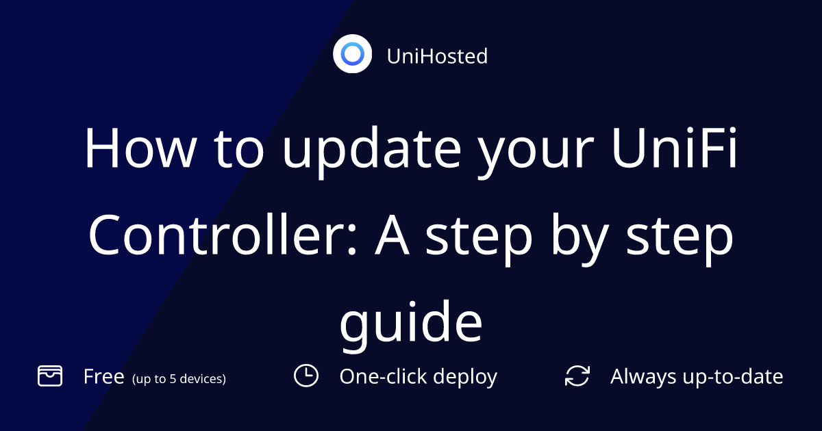 How to update your UniFi Controller: A step by step guide
