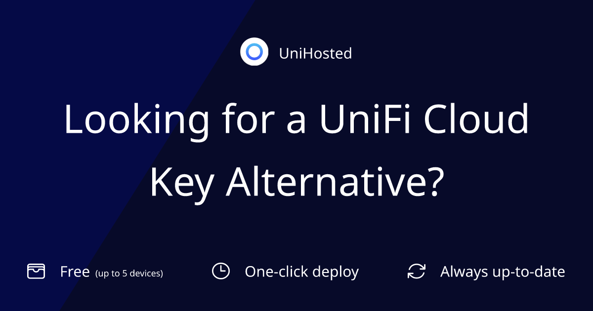 Looking for a UniFi Cloud Key Alternative? 