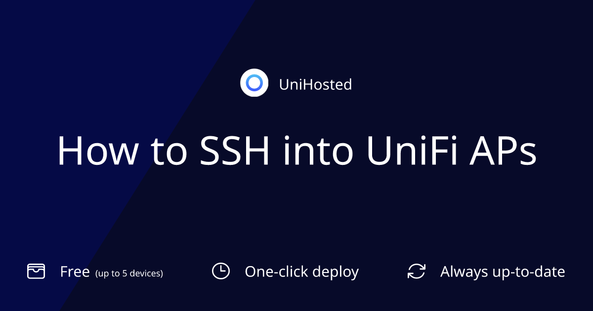 How to SSH into UniFi APs: A step by step guide