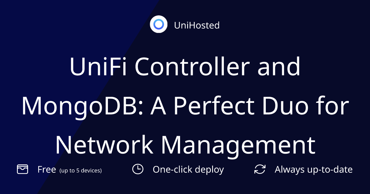 UniFi Controller and MongoDB: A Perfect Duo for Network Management