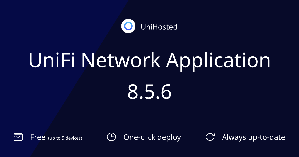  UniFi Network Application 8.5.6