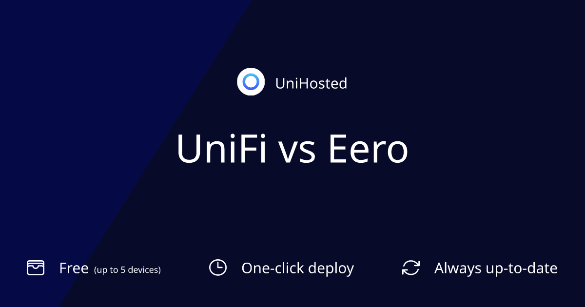 UniFi vs Eero